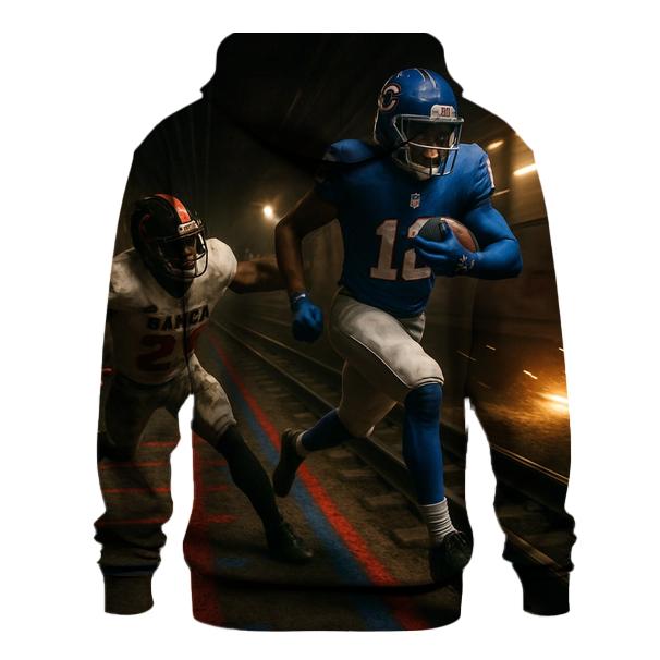Underground Transit Tunnel Goal Line Duel designer hoodies