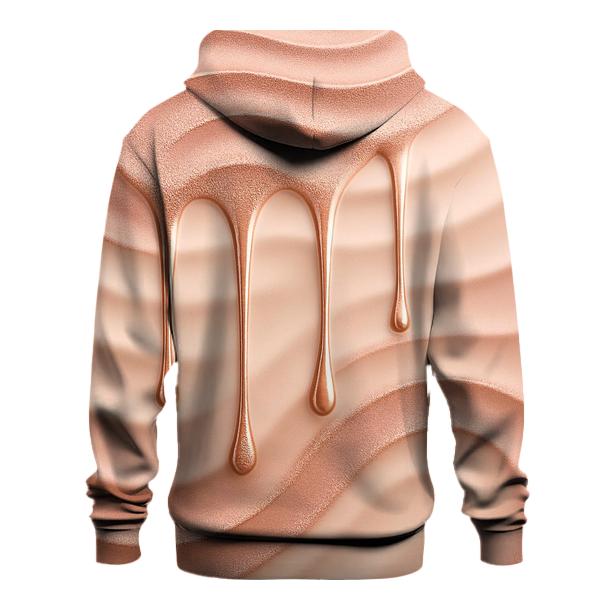 Rose Gold Ripple Drip pullover hoodies