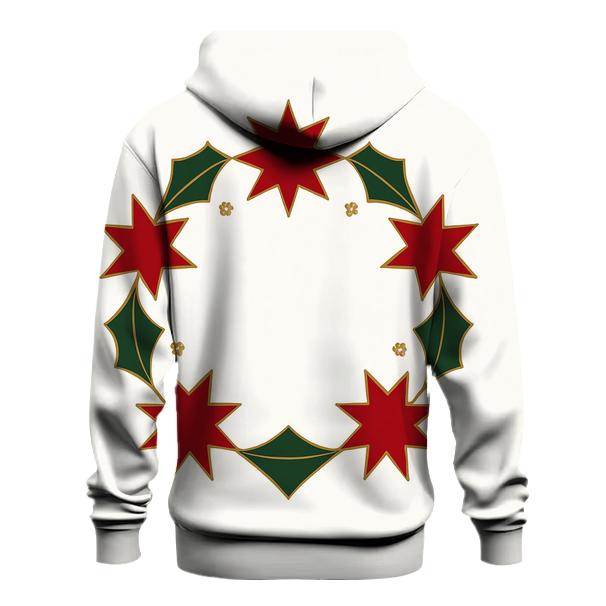 Star Of Bethlehem Geometric Wreath hoodie trends
