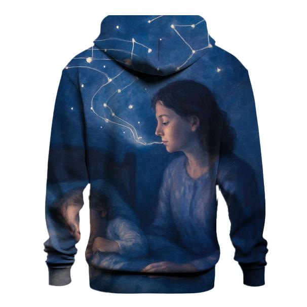 Constellation Lullaby The Map She Draws In The Dark printed hoodies