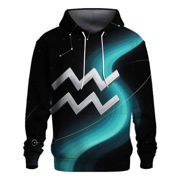 Aquarius Saturnine Water Bearer Orbit designer hoodies