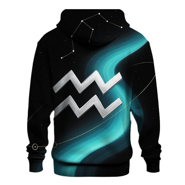 Aquarius Saturnine Water Bearer Orbit designer hoodies