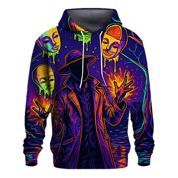Neon Orchard Of Floating Masks hoodie styles