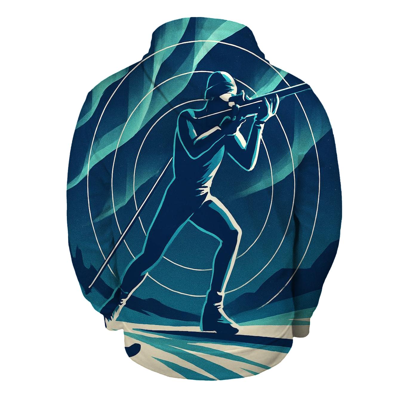 Midnight Biathlon Aurora Sprint hoodie trends