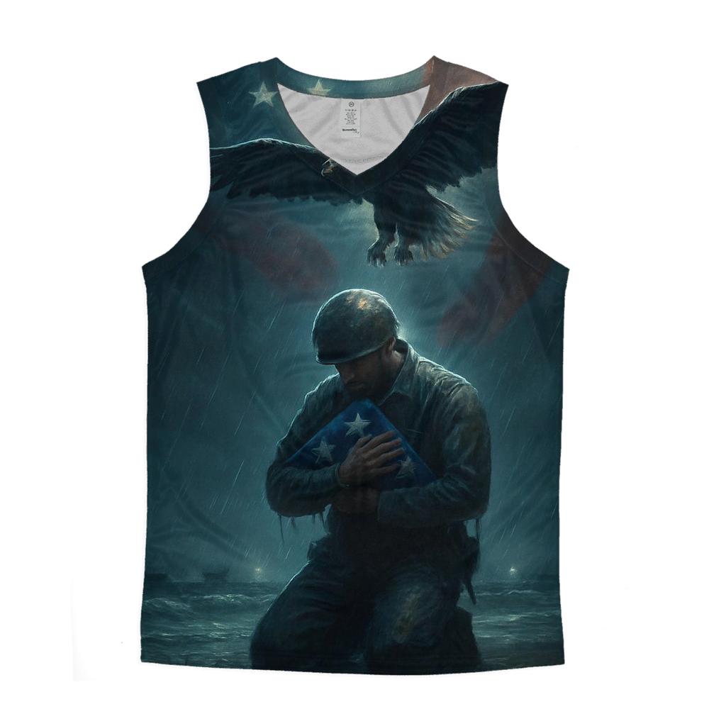 Oath Under The Stormlit Flag trendy fitted tank tops