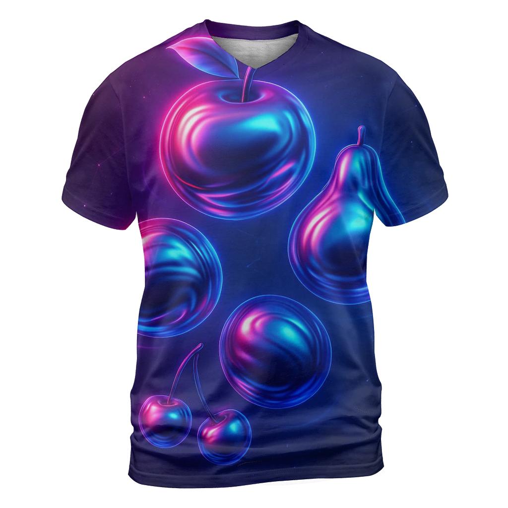 Chrome Nebula Orchard unique graphic print tees