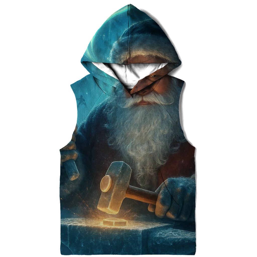 Aurora Forge Santa printed hoodies