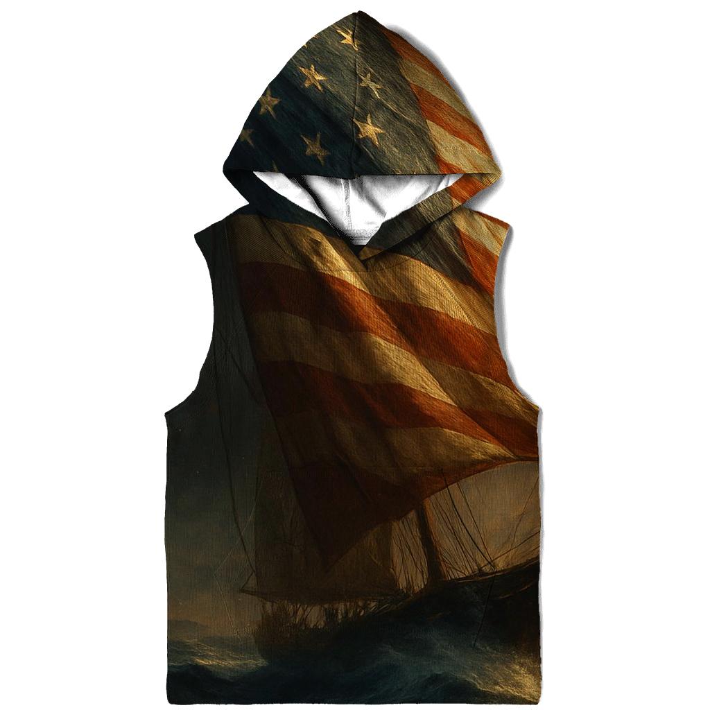Storm Sail Stars And Stripes Horizon designer hoodies