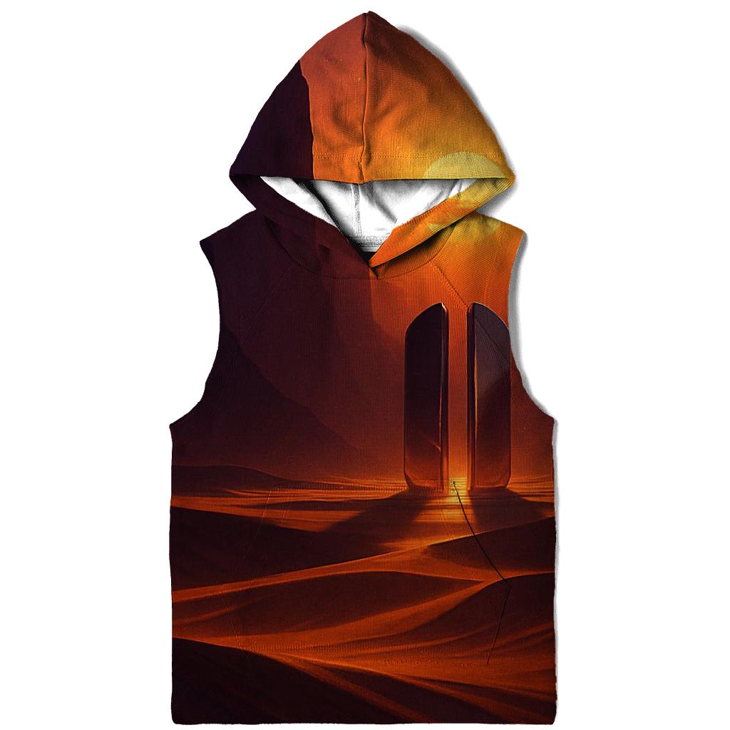 Ember Veil Canyon Mirage premium hoodies