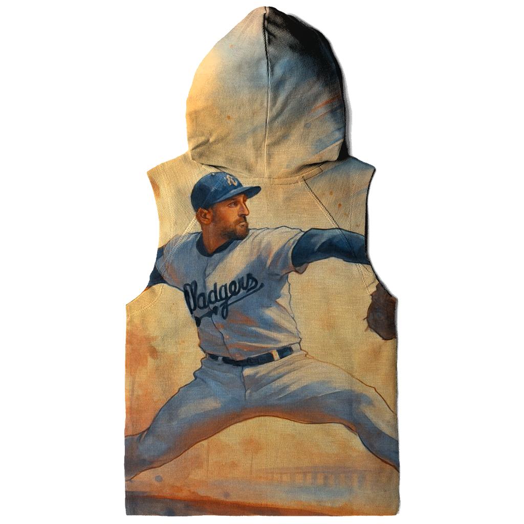 Sunset Heat Fastball Over The Coast graphic hoodies