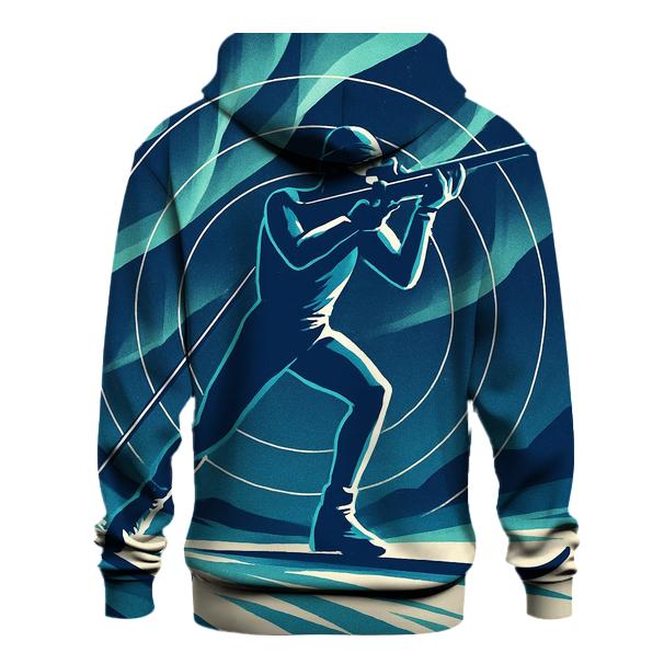 Midnight Biathlon Aurora Sprint graphic hoodies