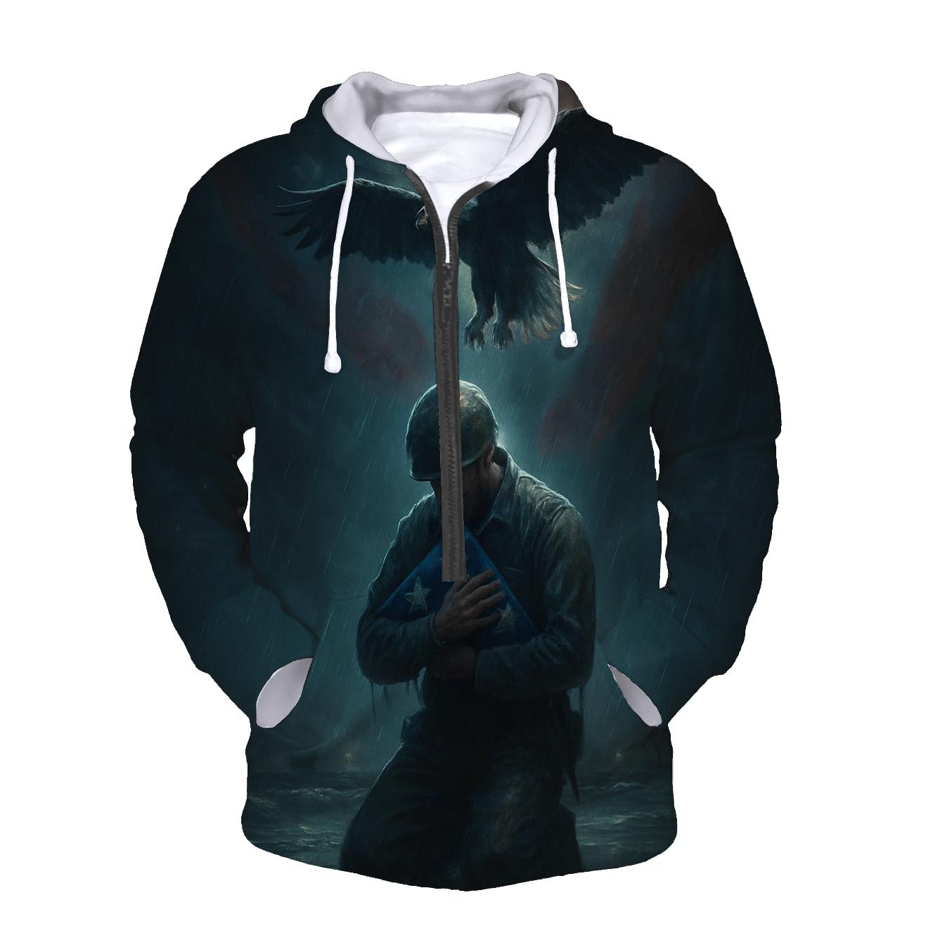 Oath Under The Stormlit Flag designer hoodies