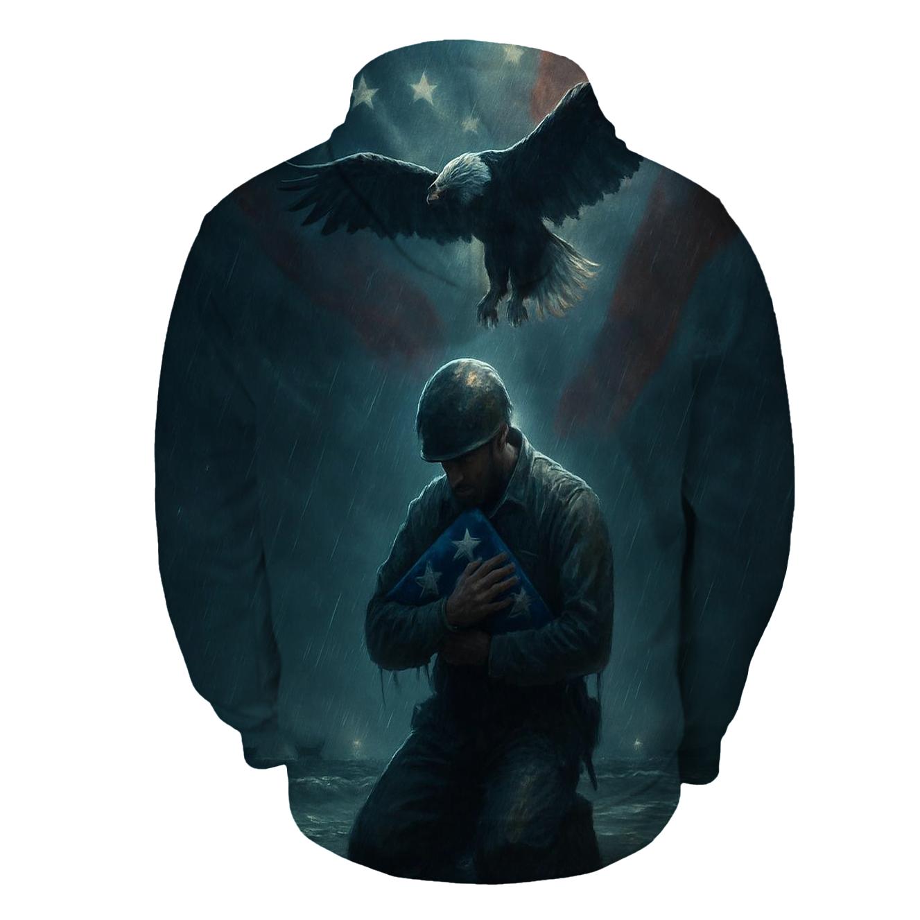 Oath Under The Stormlit Flag designer hoodies