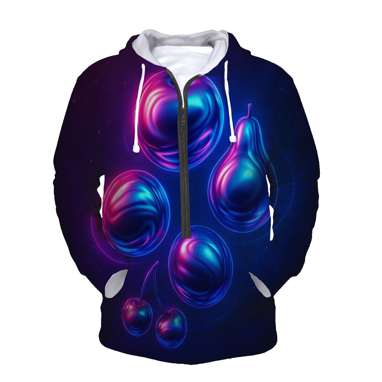Chrome Nebula Orchard designer hoodies