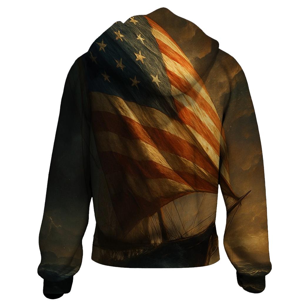 Storm Sail Stars And Stripes Horizon custom hoodies