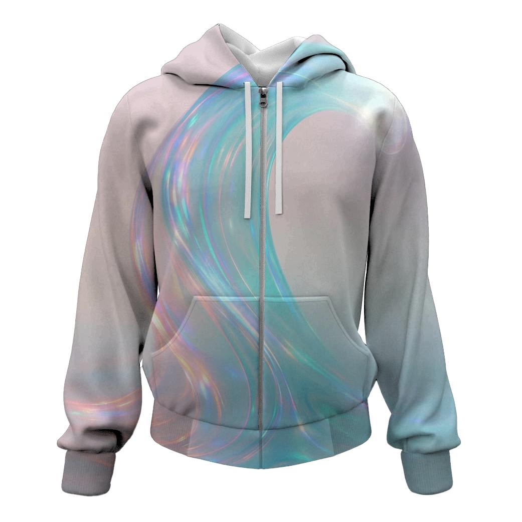Prismatic Tidal Mirage lightweight hoodies