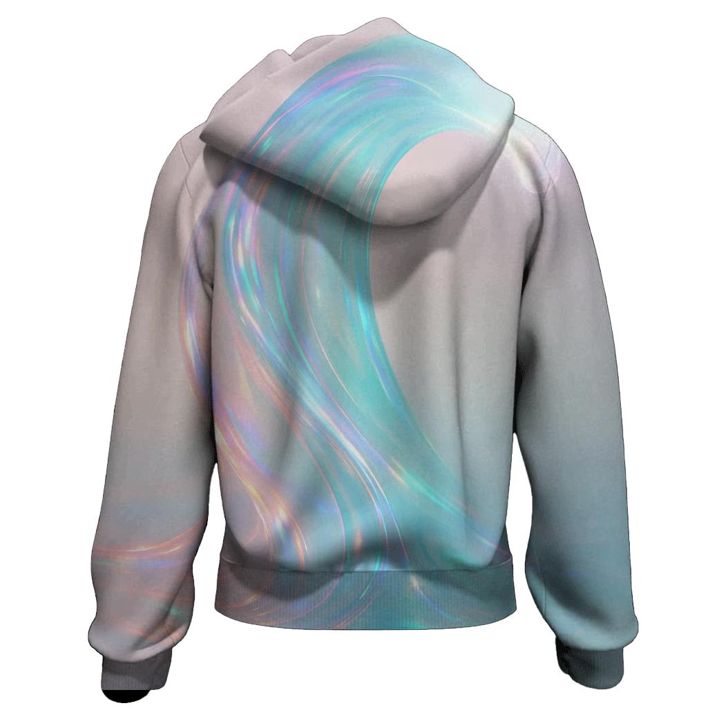 Prismatic Tidal Mirage lightweight hoodies