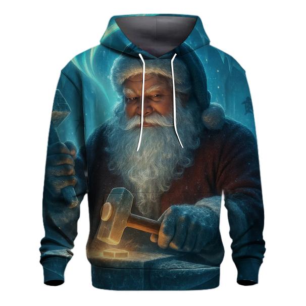 Aurora Forge Santa heavyweight hoodies