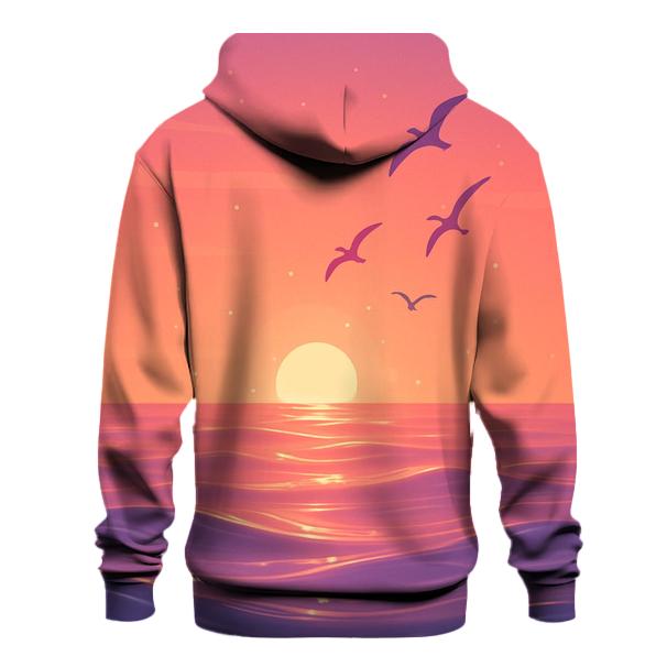 Luminous Tideglass Horizon embroidered hoodies