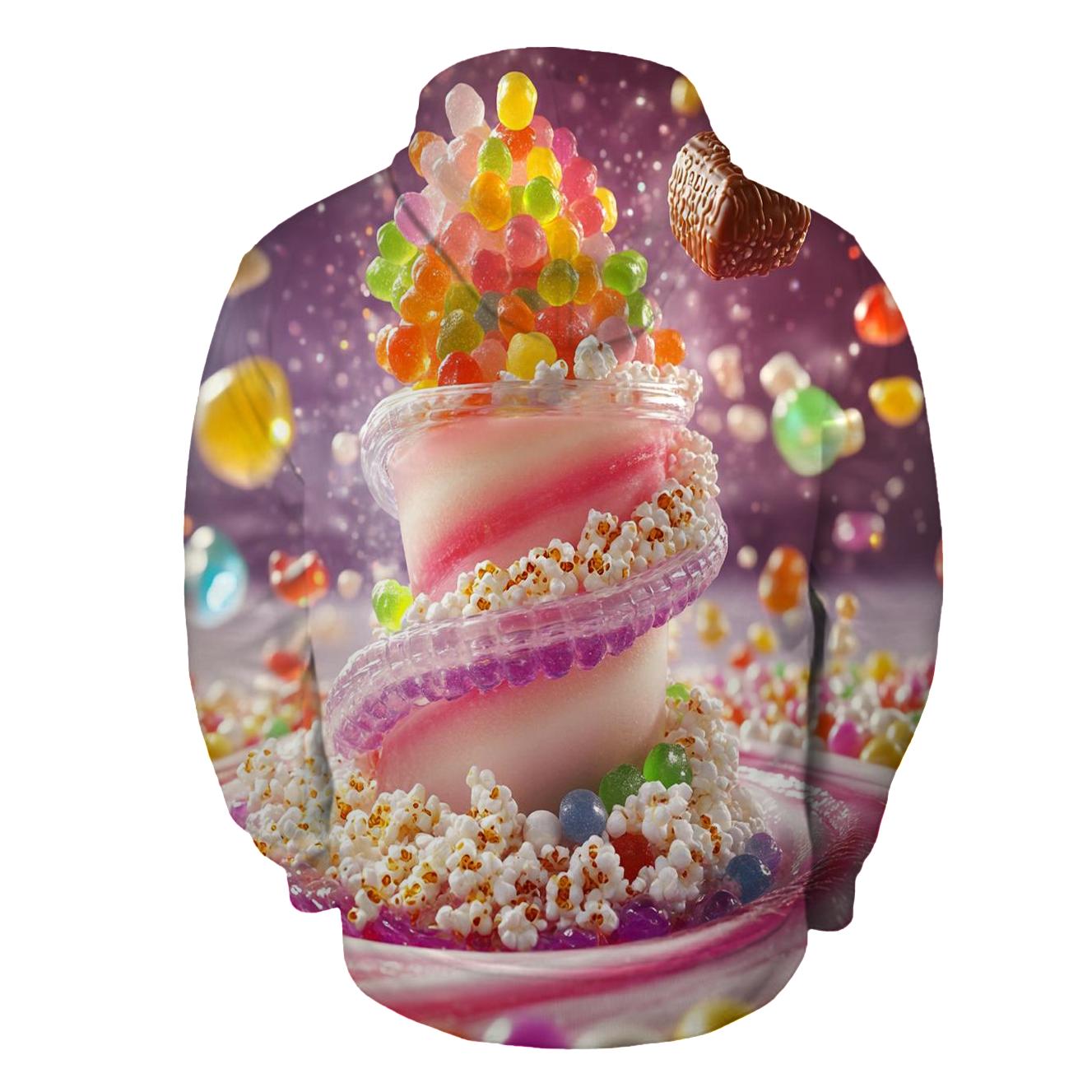 Gummy Meteor Milkshake Vortex lightweight hoodies