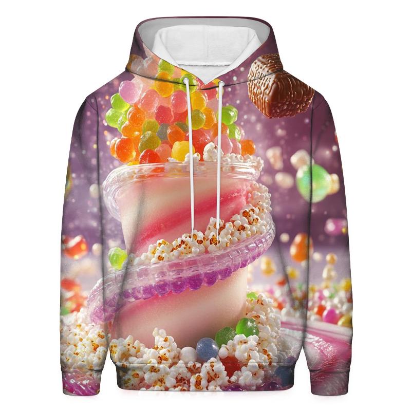Gummy Meteor Milkshake Vortex pullover hoodies