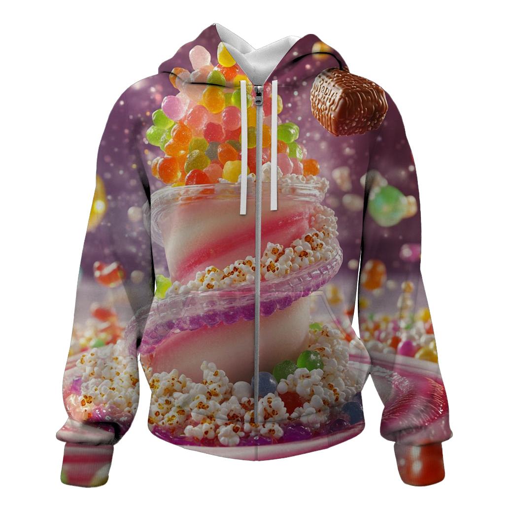 Gummy Meteor Milkshake Vortex pullover hoodies