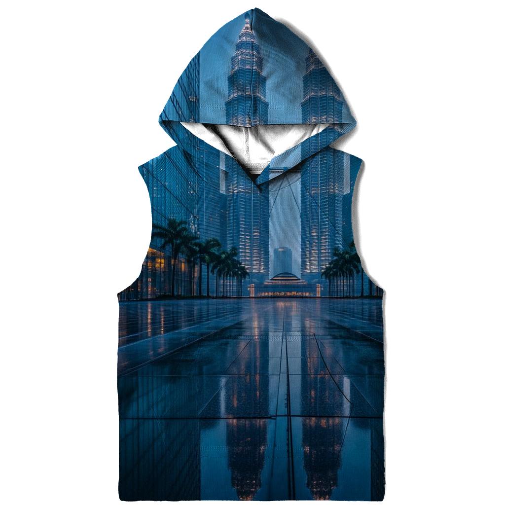 Petronas Towers Kuala Lumpur designer hoodies