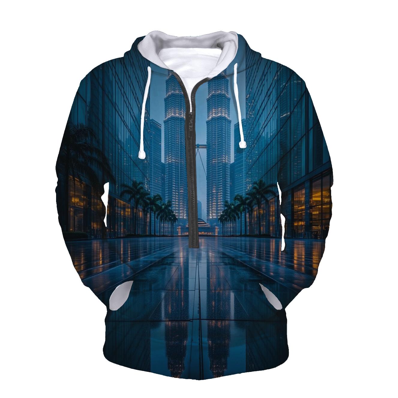 Petronas Towers Kuala Lumpur pullover hoodies