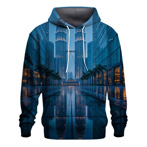 Petronas Towers Kuala Lumpur custom hoodies