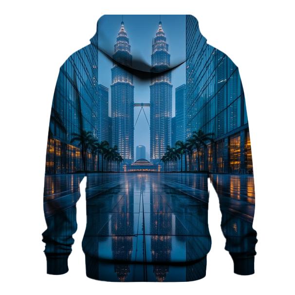 Petronas Towers Kuala Lumpur custom hoodies