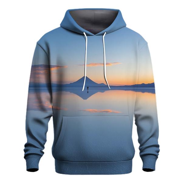 Salar De Uyuni Mirror Plains zip-up hoodies