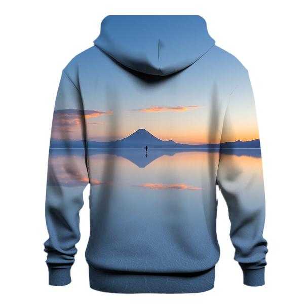 Salar De Uyuni Mirror Plains zip-up hoodies