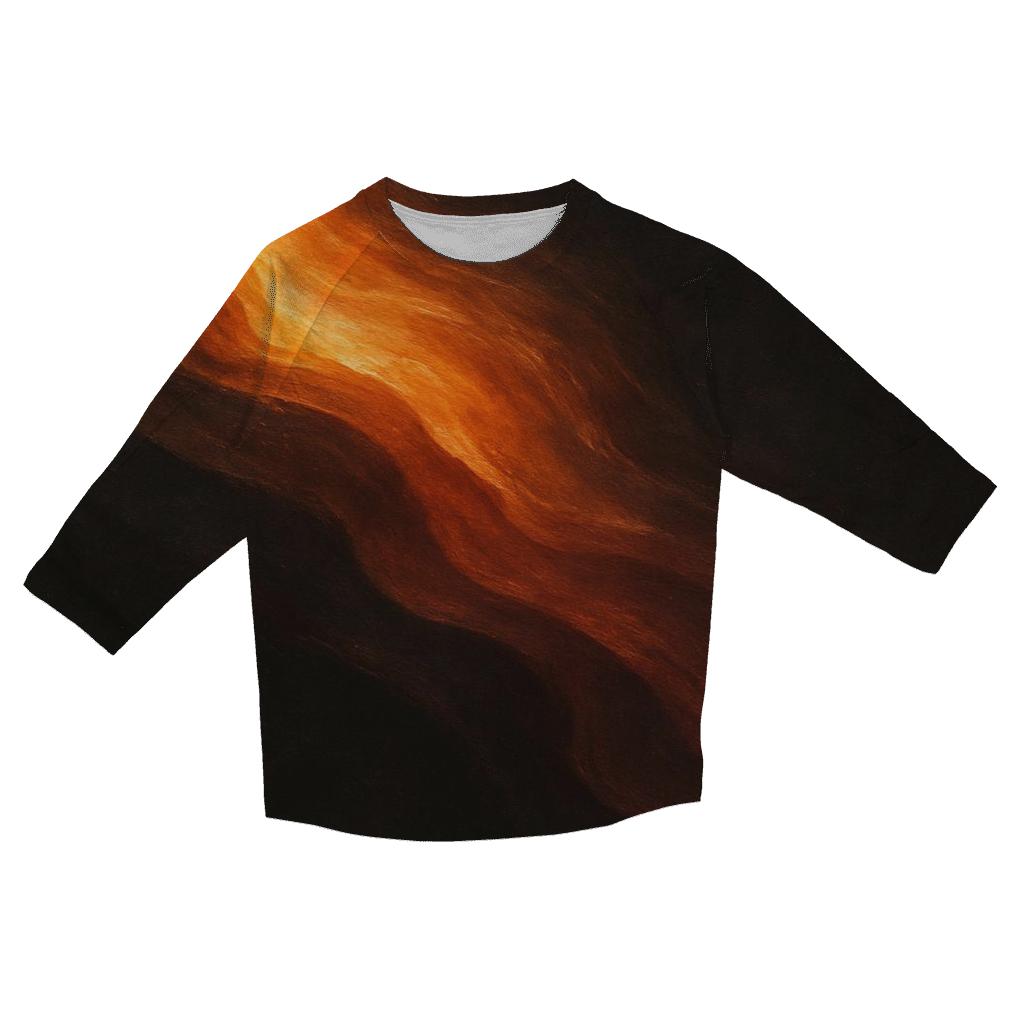 Molten Copper River Fade cotton quarter sleeve shirts