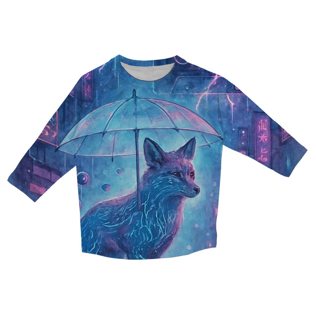 Umbrella Of Starlit Static fashion 3/4 sleeve shirts