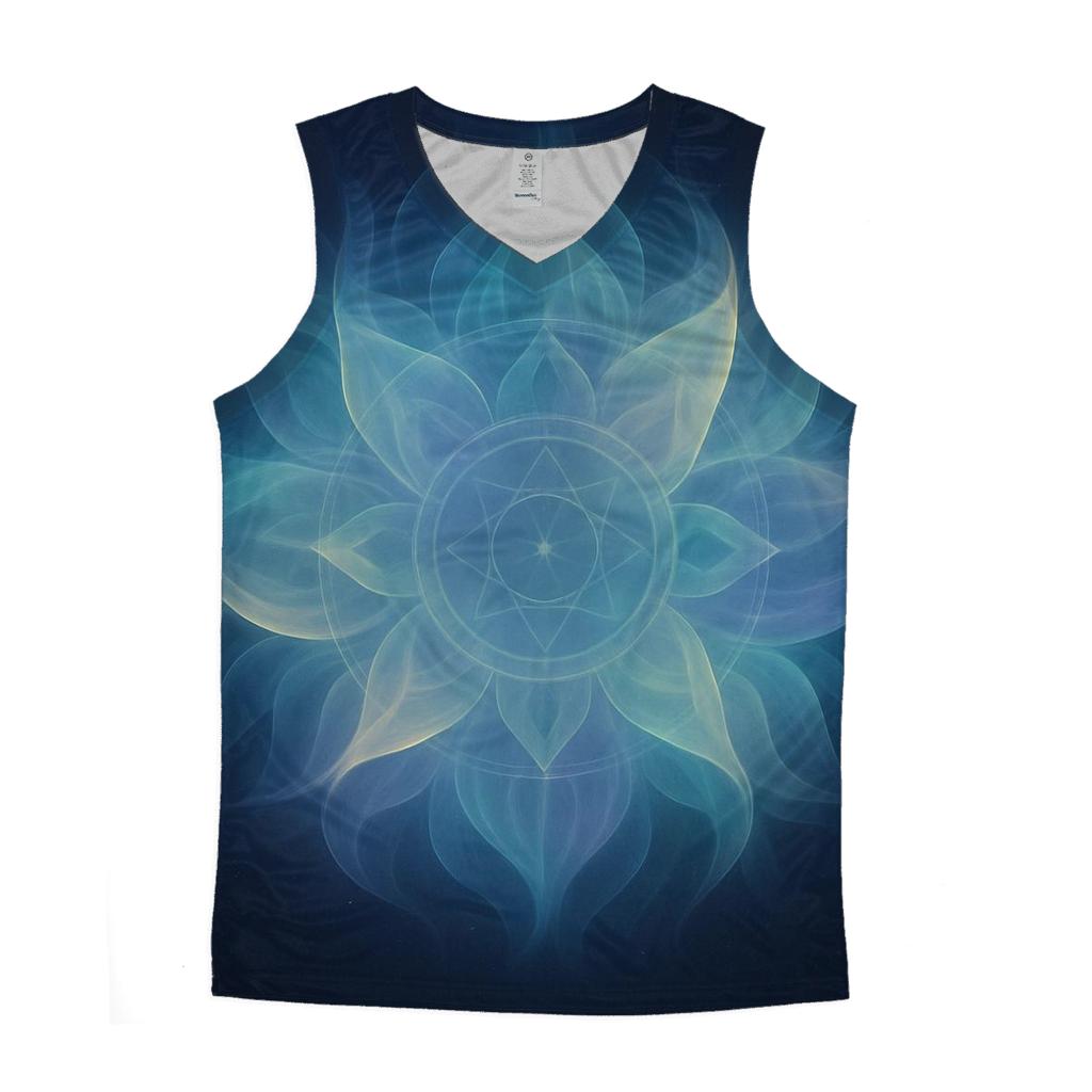 Aurora Breath Mandala custom tank tops