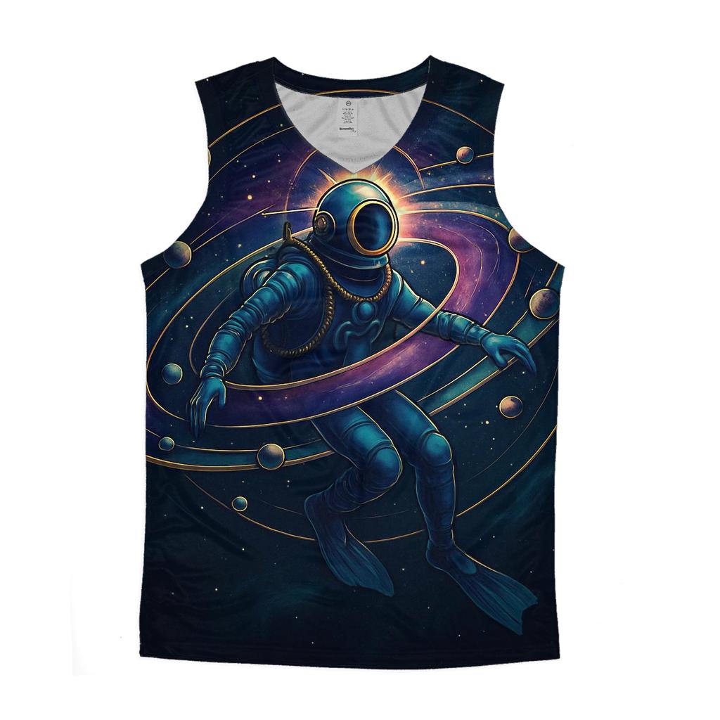 The Luminous Orrery Diver casual summer tank tops