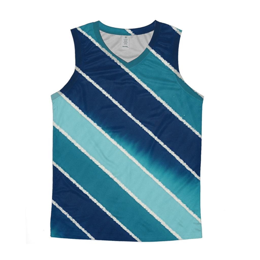 Arashi Comet Diagonals Overdye personalized athletic tanks
