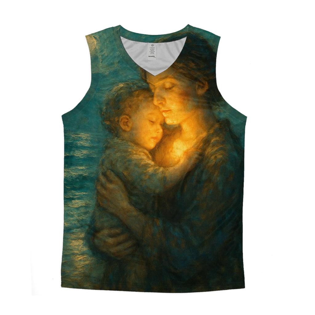 The Lighthouse Within Her Voice cotton sleeveless tops