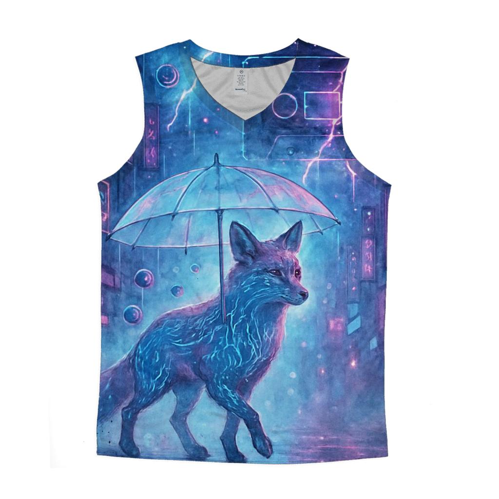 Umbrella Of Starlit Static stylish racerback tanks