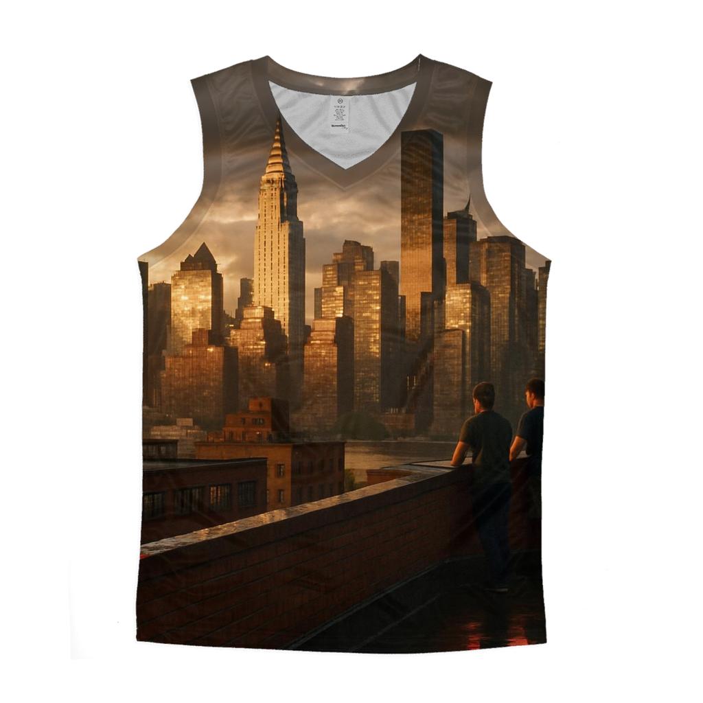 Summer Storm Clearing Over Midtown From Queensboro Rooftops cotton sleeveless tops