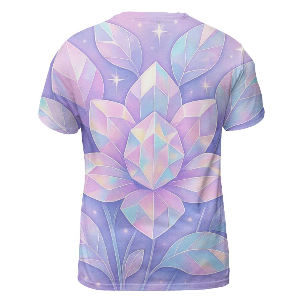 Holographic Prism Garden statement graphic shirts