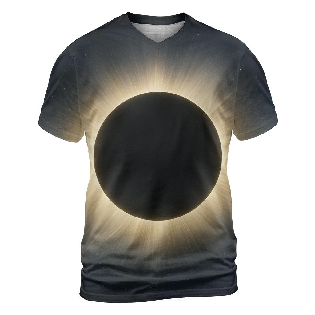 Eclipse Corona Veilfall statement graphic shirts