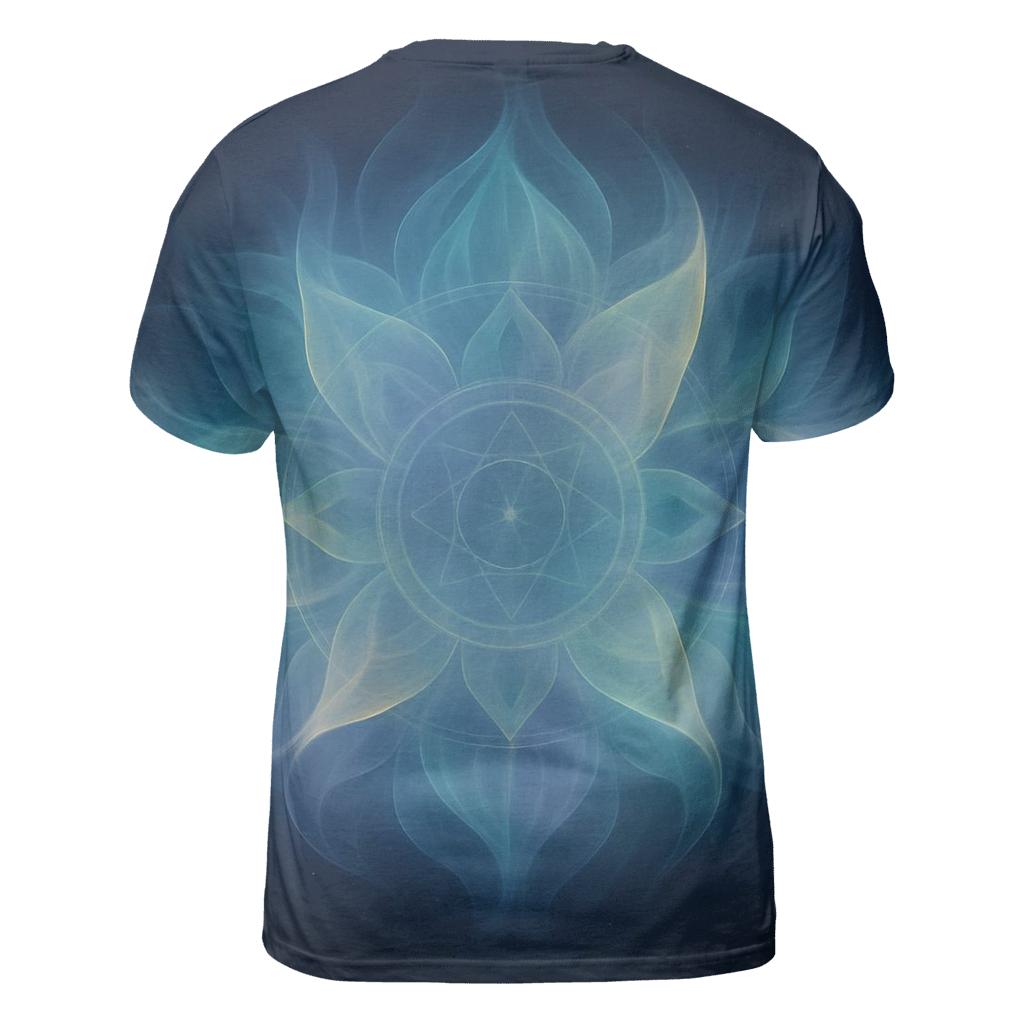 Aurora Breath Mandala creative print fashion shirts