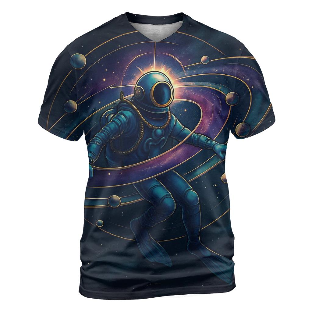 The Luminous Orrery Diver personalized full print shirts