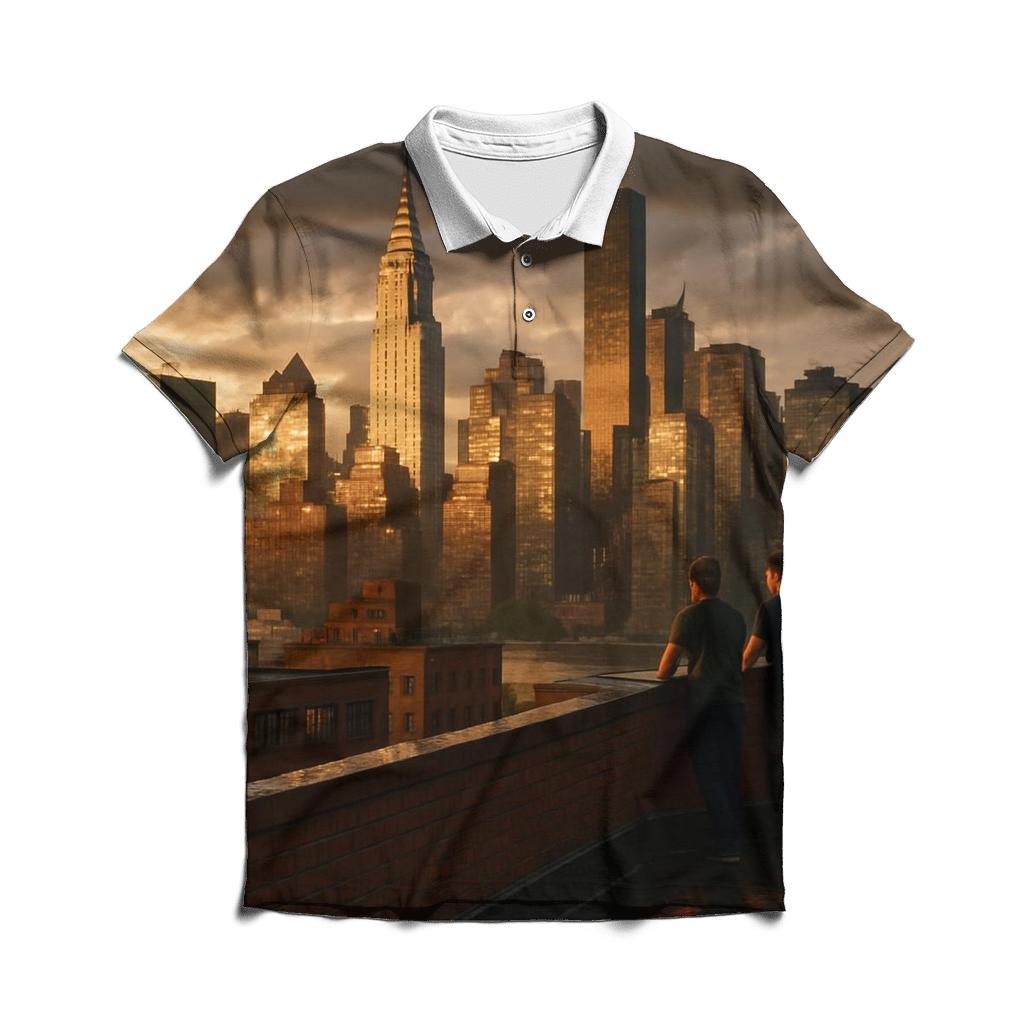 Summer Storm Clearing Over Midtown From Queensboro Rooftops designer slim fit polos