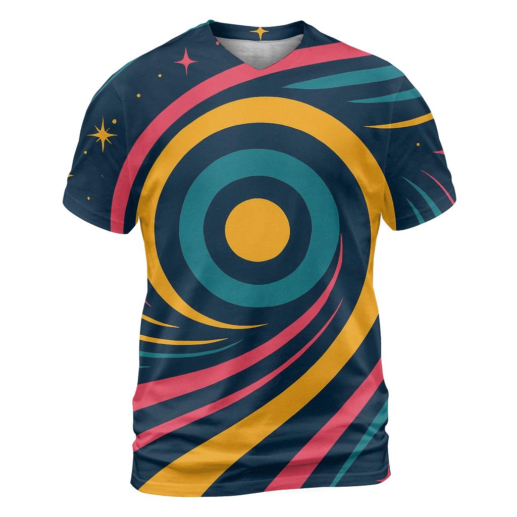 Cosmic Roller Rink Rings custom all-over print shirts