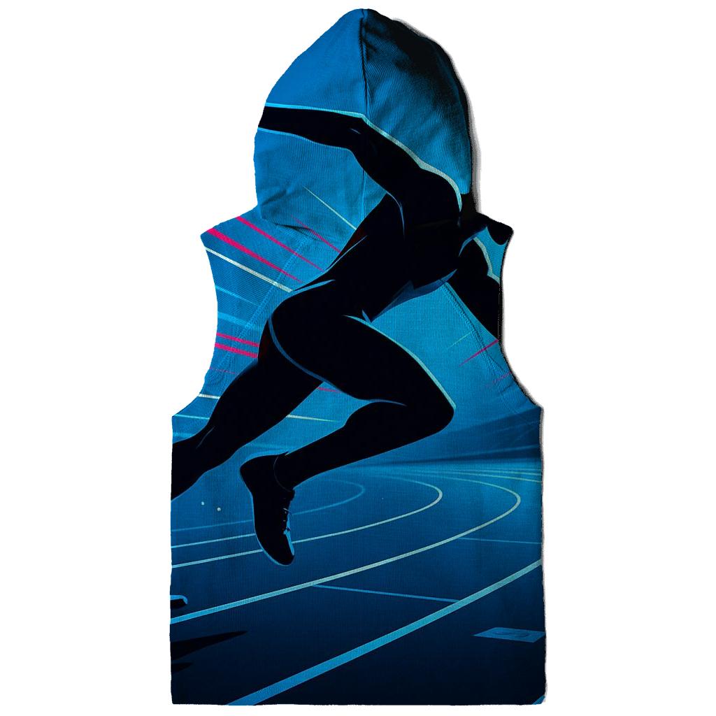 Neon Velocity Track Sprint designer hoodies