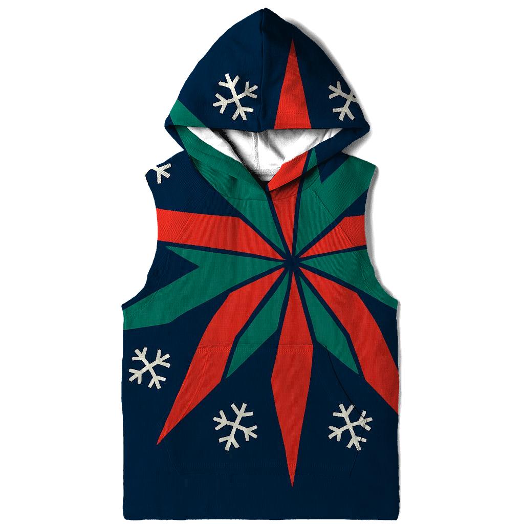 Snowflake Ribbon Starburst hoodie designs