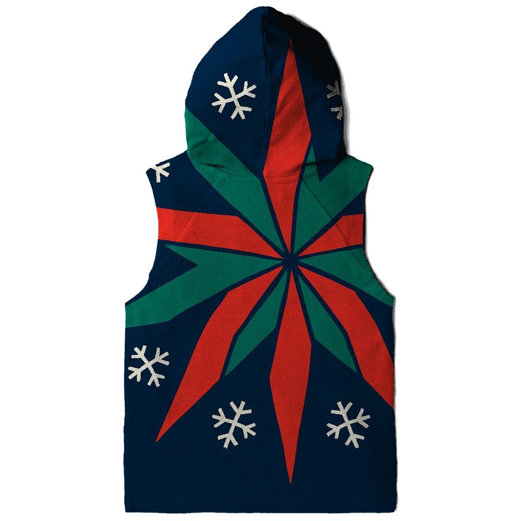 Snowflake Ribbon Starburst hoodie designs