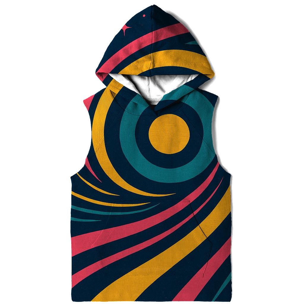Cosmic Roller Rink Rings embroidered hoodies